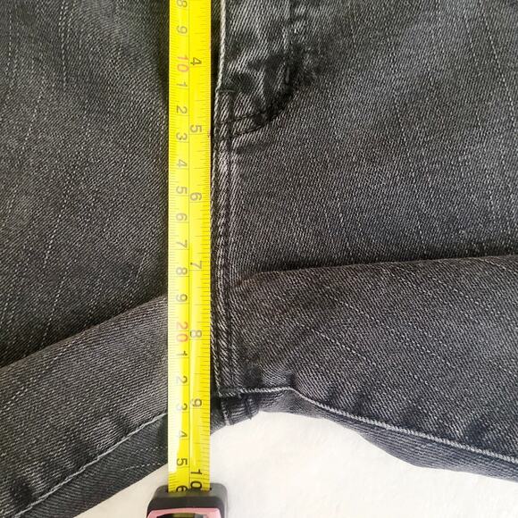 LRL Lauren Jeans Co Boyfriend Fit Black Jeans Size 2P Petite - Picture 7 of 8